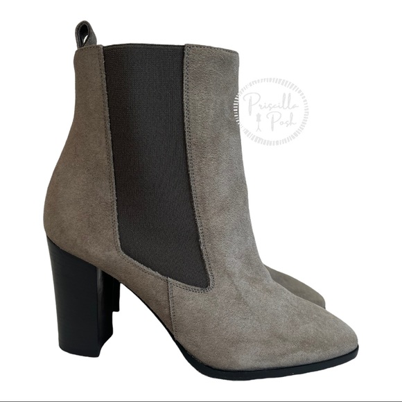 Christian Louboutin Crosta Verabotta 85 Chelsea Boots Grey Black Ankle Booties - Picture 7 of 11